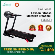 Lexcon Fitness 3.0HP Home Use Motorized Treadmill (3 Years Warranty/Local Seller)