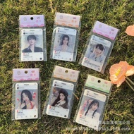 Pvc Through Card Ju Jingyi Zhao Lusi Bai Lu Shu Xintou Card Aidou Anime Photocard Zhang Bag _ Lizhen
