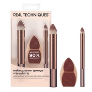 Real Techniques Makeupsaver Sponge + Brush Trio