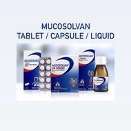 [RESTOCK] Mucosolvan Cough Relief Syrup 100ml Capsule 75mg Tablet 30mg Non Drowsy