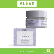 [ALIVE PHARMACY] Garden of Eden Grape E Anti-Aging Hydra Cream 50g | Krim Anti-Penuaan & Melembap Un