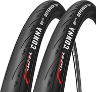 Fincci Slick Tyres 26 x 1.5 Bicycle Tyres 26 Inch Bicycle Coat 26 Inch Folding Tyre 40-559 for Mount
