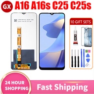 For Oppo A16 LCD A16S LCD C25 LCD C25S LCD A54S LCD A56 LCD Narzo50A LCD CPH2269 CPH2271 Display Tou