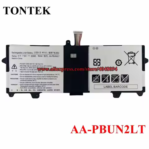 AA-PBUN2LT AA-PBUN2QT Battery For Samsung NP900X3L 900X3J 900X3M NP900X3L-K02CN NP900X3L-K35M 900X3J