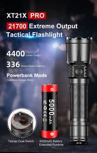 Klarus Flagship Tactical Flashlight XT21X PRO