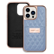 iphone 15 14 Pro Max Pro Casing Diamond Leather Slot Card Myroots Aveline BELLE Case - IONIC