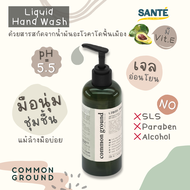 Common Ground Liquid Hand Wash เจลล้างมือ คอมมอน กราวด์ ชนิดล้างน้ำออก สารสกัดจากน้ำมันอะโวคาโด ขนาด 250 ml.