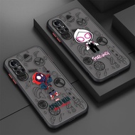 Spiderman Miles Spider Gwen Marvel Heroes Matte Cell Phone Case For HUAWEI NOVA 10 8 7 6 5I 5 4 3I SE Y70 Mate 40 E 30 20 Pro Honor PLAY5 V40 P Smart Lite 40 4G 5G