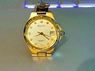 Bulova 寶路華 晶鑽錶 日期顯示 石英機芯 全原裝 已保養