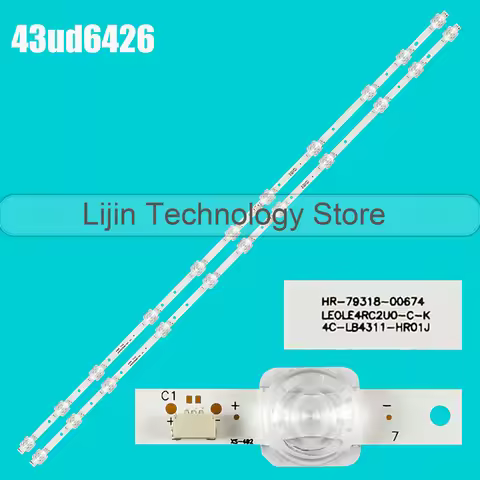 LED Backlight Strip For 43S6500FS 43UD6426 43UD6306 43S6500 43HR330M11A1 V1 GIC43LB32-3030F2.1D-v0.9