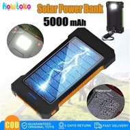 50000mAh Powerbank Solar Cell Tenaga Matahari Powerbank Robot