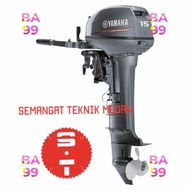 15Fmh-15Pk Mesin Tempel Perahu Outboard Speedboat Yamaha 15Fmh 15 Pk