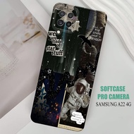 HP Latest SAMSUNG A22 4G Case - SAMSUNG A22 4G - SAMSUNG A22 4G Softcase - Pro Camera Softcase - Cas