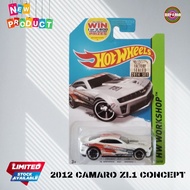 HW 2012 Camaro ZL1 Concept (WorkshopHW) - Miniature Toy Car Hot Wheels Diecast/