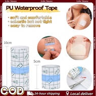 Waterproof Tape Transparent Anti-allergic PU Film Bathroom Waterproof Wound Dressing Fixation Tape