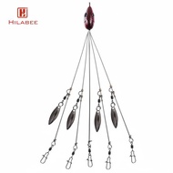HILABEE 18 G Alabama Rig Freshwater and Saltwater Umbrella Rig Soft Swimbait for Bass