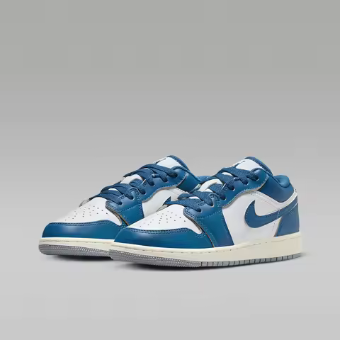 Nike genuine Air Jordan 1 Low GS Women's Big Kids Sneaker FN9137-141
