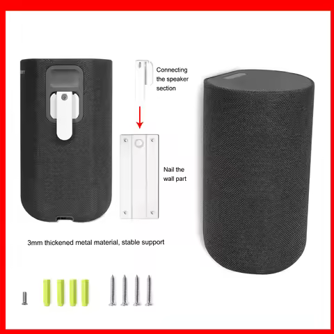 Speaker Wall Bracket Metal Screw Installation Wireless Speaker Wall Mount Holder for HT A7000 SA RS5