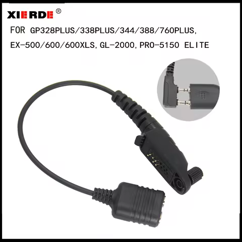 For UV-98 Plus UV-99 headphone adapter BJ9000 Radtel RT-950 Gp328plus walkie talkie headphone conver