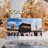 PUBLIC GOLD 1g Gold Bar | Masjidil Haram Mekah | Emas 999 24K 1gram