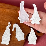 Molds Home Decoration Dwarf Keychain Pendants DIY Dwarf Epoxy Resin Christmas Tree Pendant