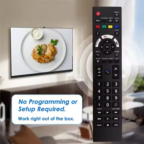Replace R3PA23 Remote Control For Panasonic N2QBYA000037 TX-40JX800E TX-40JX820E TX-40JX810E Smart L