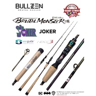 BULLZEN THE JOKER JIGGING FISHING ROD LIMITED EDITION BAITCASTING ROD/SPINNING ROD
