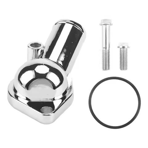 A13F-SBC BBC Water Neck Thermostat Housing 15° For Chevy 350 454 Small Big Block