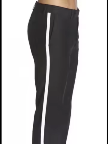 Custom Made Black/White Pants Straight-Fit Trousers Mens/Bridegroom/Best Man Wedding/Evening Plain F