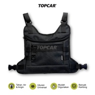 TOPCAR Chest Bag Protector Motorcycle Biker Vest Touring Jacket Gojek Grap