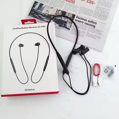 Oneplus Bullets Wireless Z2 ANC Neckband Headphone In-ear AI Noise Cancelling Eaphones For 1+ 15 14 