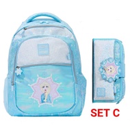 Bag smiggle for primary school Set bag and pencil case smiggle authentic