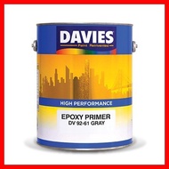 ◹ ∏ ﹊ Davies Epoxy Primer Gray With Hardener DV9261 Gallon / 4 Liters