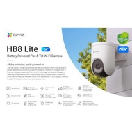 EZVIZ CCTVEZVIZ HB8 LITE+SOLAR PANEL 5W SMART HOME OUTDOOR CAMERA KITBATTERY Original AND TRUSTED