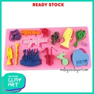 MUSIC INSTRUMENT SILICONE MOLD