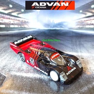 READY STOCK ORIGINAL HOT WHEELS PREMIUM PORSCHE 962 LOOSE FROM ADVAN BOX SET DIROMA GARAGE