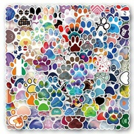 Paw Sticker Pack Cute Cat Paw Sticker Laptop Sticker Helmet Sticker Tumblr Sticker hp, Cell Phone Ac