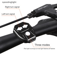 speedinglight Bike Turn Signal Rear Light LED Bicycle Lamp USB Rechargeable Bike Wireless Lights Back MTB Tail Light Bike Accessories SDT