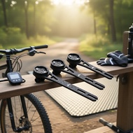 Lightweight Carbon Bike Computer Mount for Garmin/Bryton Pendakap Komputer Basikal Karbon Ringan unt