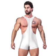Amoresy Romulus Series Wrestling Suit Mens One-piece Freestyle Competition Training Weightlifting Ti