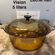 vision cookware 5 liters (leche flan)