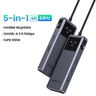Ugreen 5-in-1 HUB 4K@60Hz 10Gbps Robot HUB