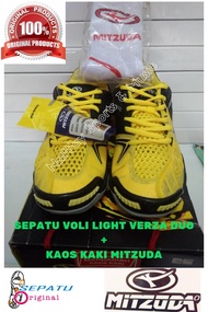 Promo Naffay - Sepatu Volly - Voli Shoes Mitzuda Light Verza Duo - Bonus Kaos Kaki - Original