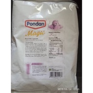 1 kg Pondan Ice Cream Powder Vanilla, Strawberry, Mocca, Durian, Taro, Green Beans, Mango