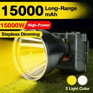 XHP70 Lampu Kepala KUAT TERANG 1000W Rechargeable LED Headlight/Lampu Senter Kepala/Lampu LED Pancin