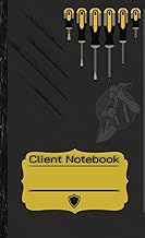 Construction Client Notebook: Handy Customer Bookings Log Book For Workman: Electrician Handy Person
