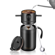 Stainless Steel Coffee Brewing Set Outdoor Hand Brewing Coffee Cup Insulated Coffee Cup Portable Fol