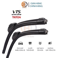 [TRITON] Gạt mưa ô tô lưỡi kép Mitsubishi Triton thanh gạt kính nước mưa oto 2 lưỡi cây gạt nước mưa