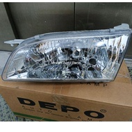 TOYOTA COROLLA 1999 YEAR AE111 / EE111 / AE110 FRONT CRYSTAL HEAD LAMP / HEAD LIGHT / DEPAN LAMPU BE