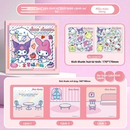 YOUYOUSHU | Sách Im Lặng Từ Tính DIY Kuromi Có Sticker